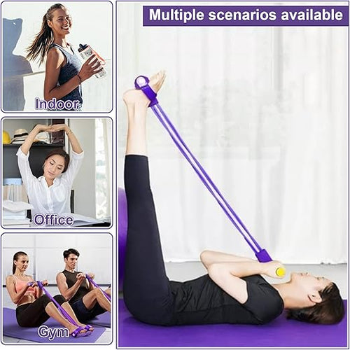 Multifunction Yoga Pedal Puller (Fitness Resistance Band)
