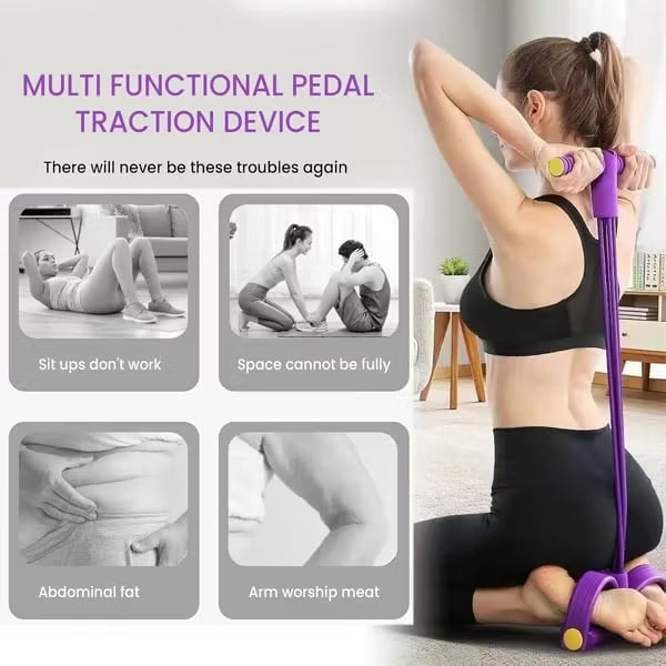 Multifunction Yoga Pedal Puller (Fitness Resistance Band)