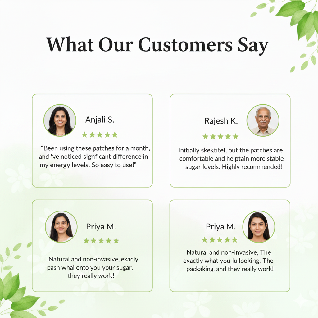 HerbPatch™ – Ayurvedic Herbs Sugar Patch