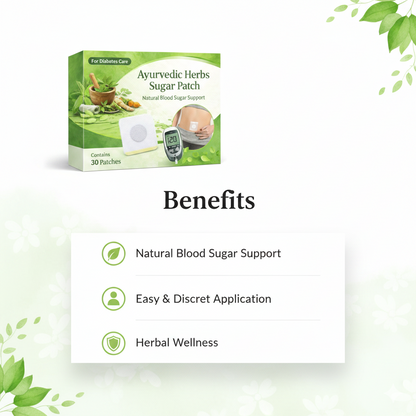 HerbPatch™ – Ayurvedic Herbs Sugar Patch