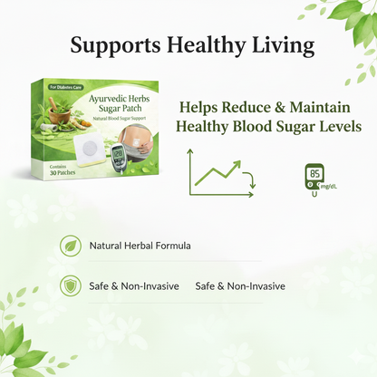 HerbPatch™ – Ayurvedic Herbs Sugar Patch